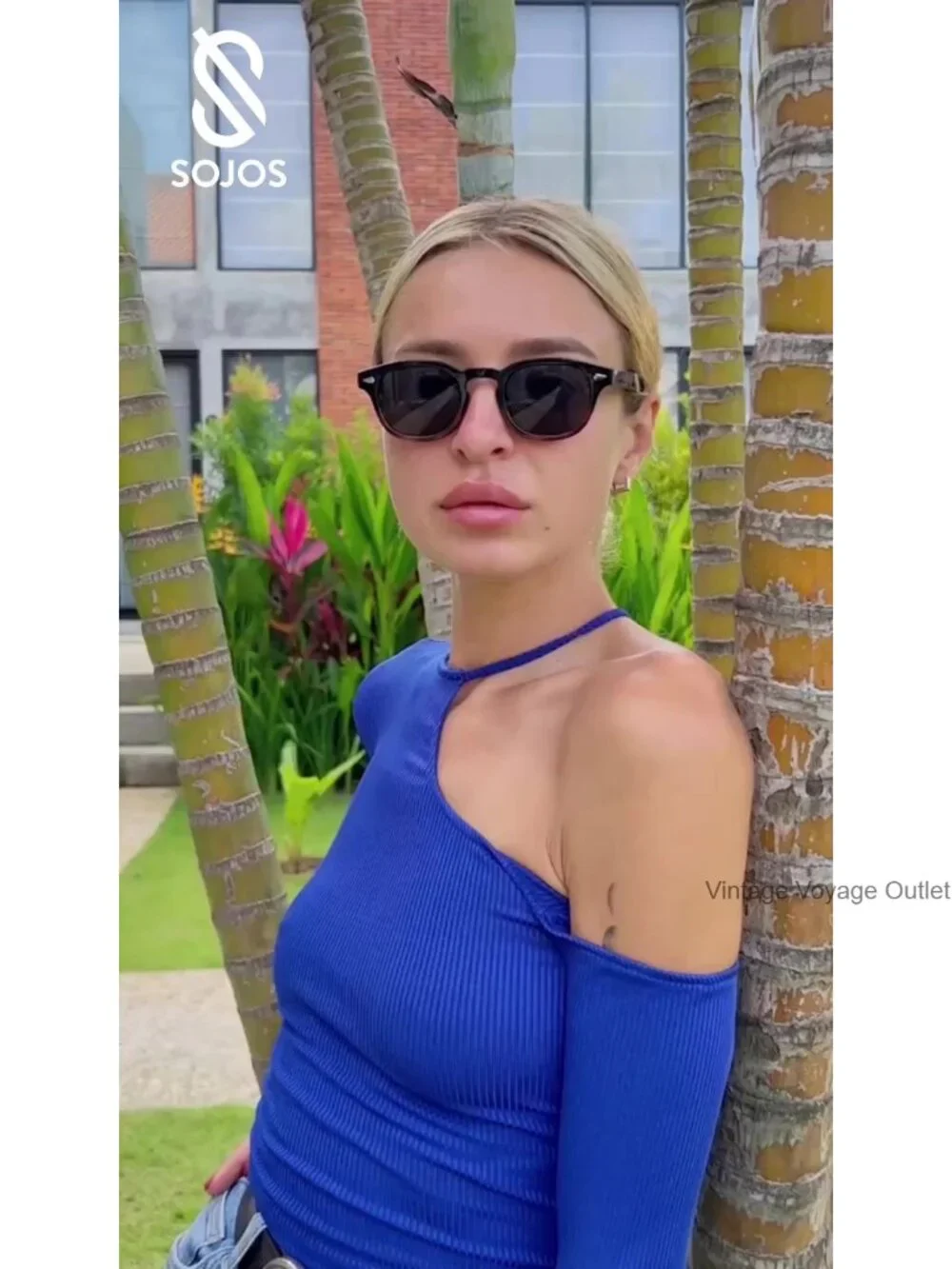 Retro Small Round Sunglasses Unisex UV400 Protection Trendy Circle Style